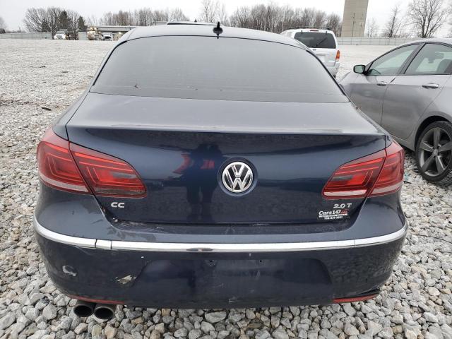 WVWBN7AN9DE568446 - 2013 VOLKSWAGEN CC SPORT BLUE photo 6