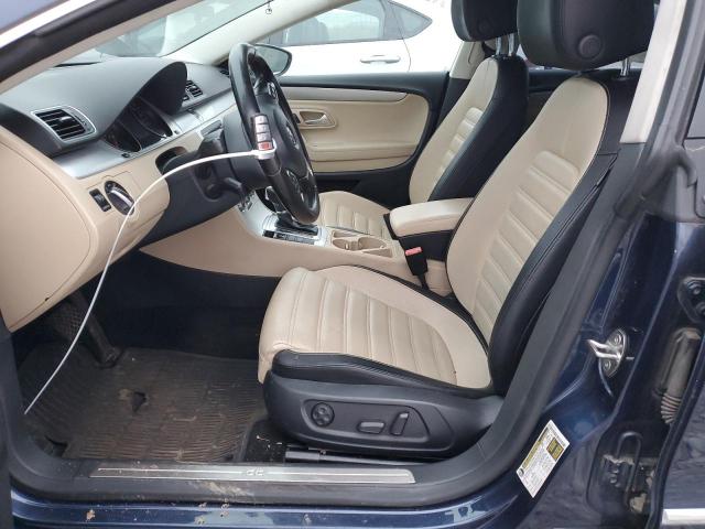 WVWBN7AN9DE568446 - 2013 VOLKSWAGEN CC SPORT BLUE photo 7