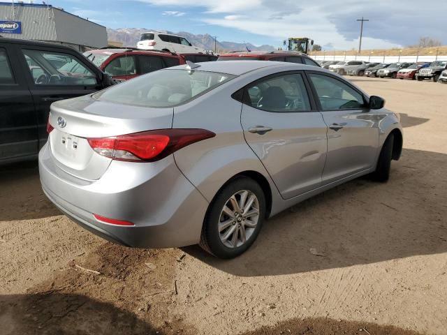 5NPDH4AE2FH582500 - 2015 HYUNDAI ELANTRA SE SILVER photo 3