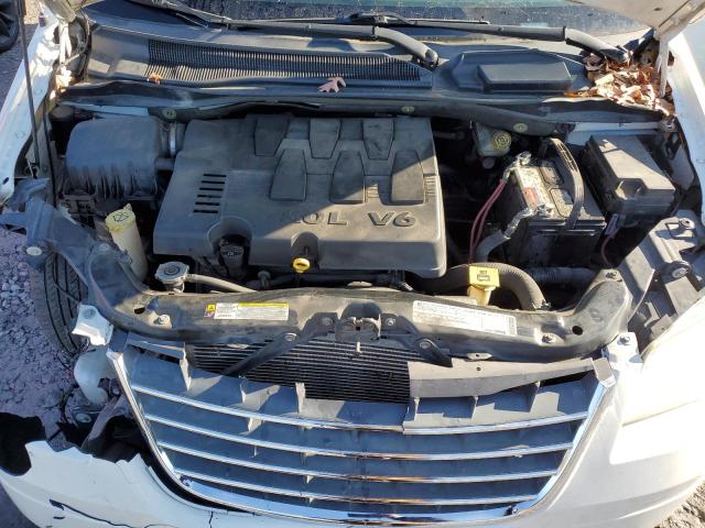 2A4RR8DX0AR330838 - 2010 CHRYSLER TOWN & COU TOURING PLUS WHITE photo 12