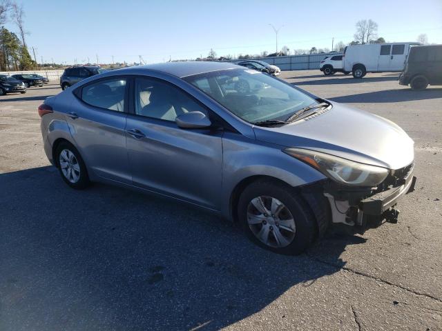 5NPDH4AE9GH663429 - 2016 HYUNDAI ELANTRA SE SILVER photo 4