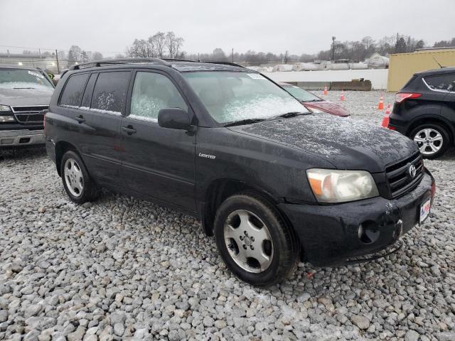 JTEEP21A640047619 - 2004 TOYOTA HIGHLANDER BLACK photo 4