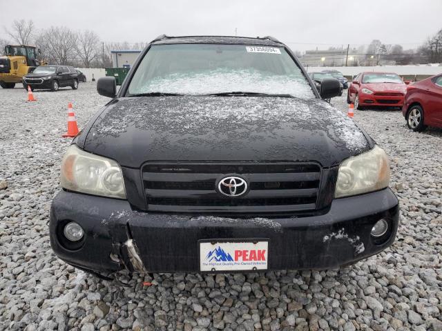 JTEEP21A640047619 - 2004 TOYOTA HIGHLANDER BLACK photo 5