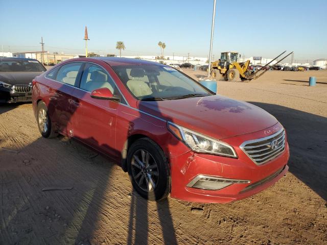 5NPE24AF5FH246886 - 2015 HYUNDAI SONATA SE RED photo 4