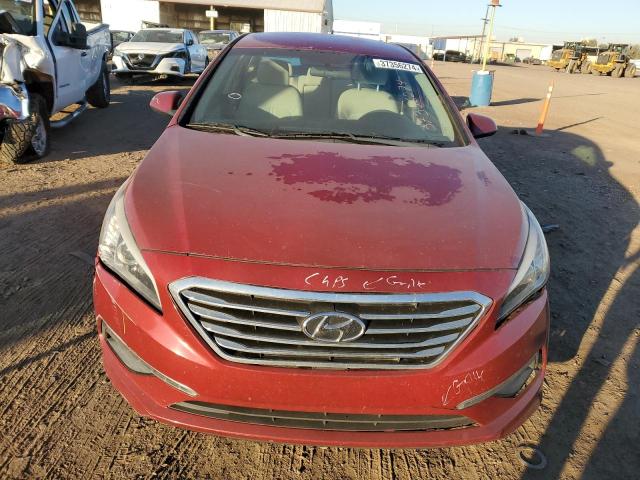 5NPE24AF5FH246886 - 2015 HYUNDAI SONATA SE RED photo 5