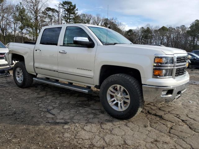 3GCUKSEC3EG335041 - 2014 CHEVROLET SILVERADO K1500 LTZ WHITE photo 4