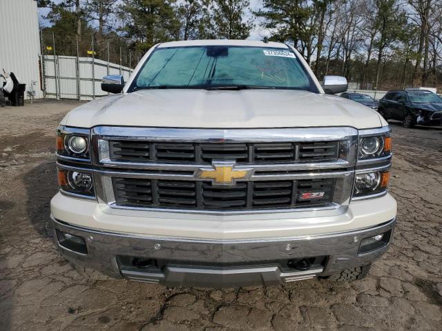 3GCUKSEC3EG335041 - 2014 CHEVROLET SILVERADO K1500 LTZ WHITE photo 5