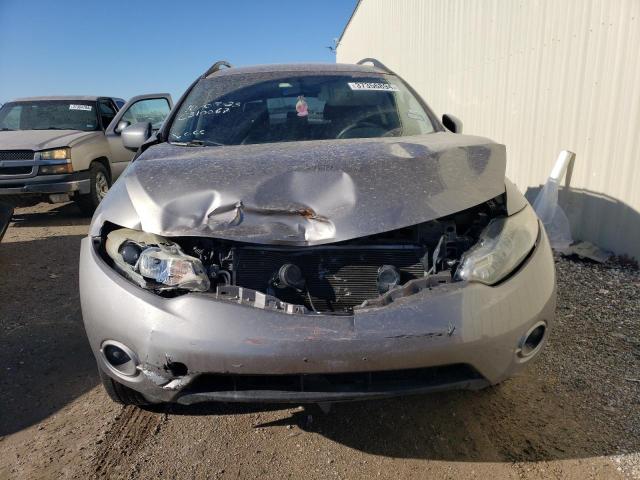 JN8AZ18U49W031533 - 2009 NISSAN MURANO S GRAY photo 5