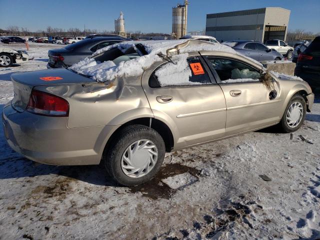 1C3EL46X92N145654 - 2002 CHRYSLER SEBRING LX BEIGE photo 3