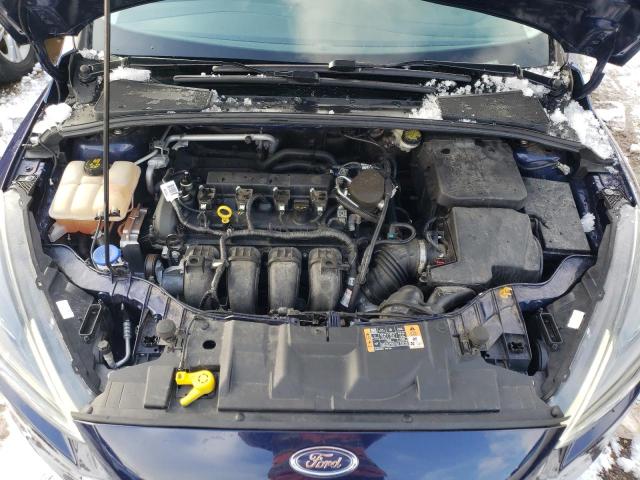 1FADP3F26GL298821 - 2016 FORD FOCUS SE BLUE photo 11