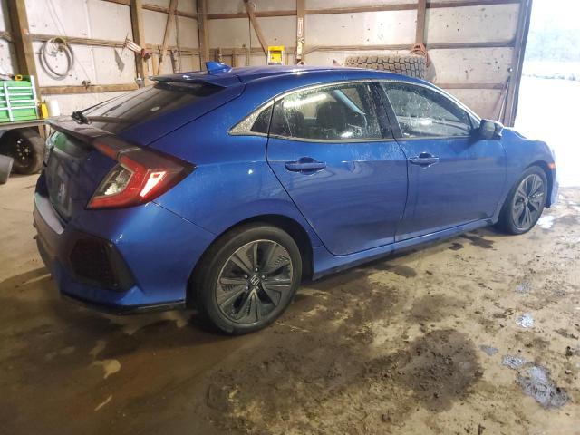 SHHFK7H61HU230289 - 2017 HONDA CIVIC EX BLUE photo 3