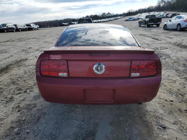 1ZVHT80N085193430 - 2008 FORD MUSTANG RED photo 6
