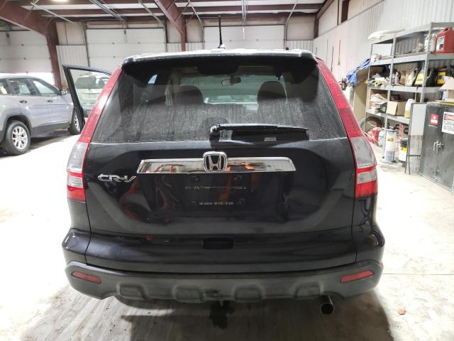 JHLRE48777C076442 - 2007 HONDA CR-V EXL BLACK photo 6