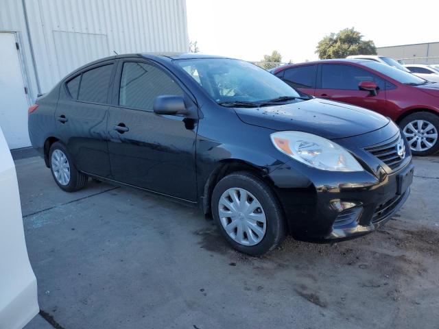 3N1CN7AP3EL837972 - 2014 NISSAN VERSA S BLACK photo 4