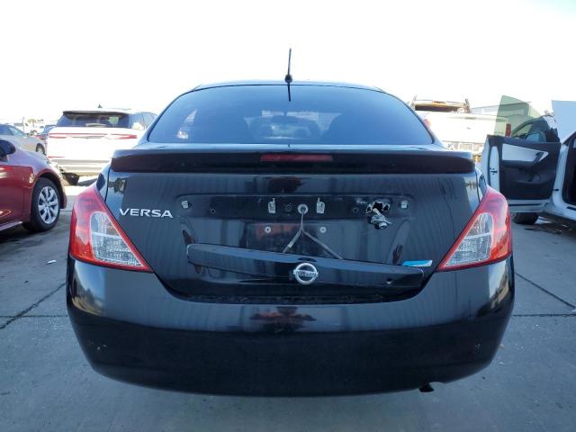 3N1CN7AP3EL837972 - 2014 NISSAN VERSA S BLACK photo 6