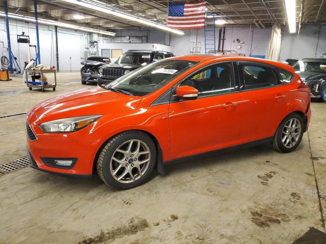 1FADP3K22FL254058 - 2015 FORD FOCUS SE RED photo 1
