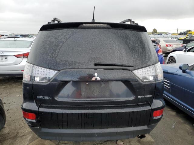 JA4AT3AW6AZ011334 - 2010 MITSUBISHI OUTLANDER SE BLACK photo 6