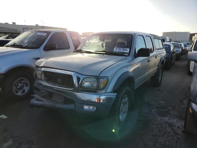 5TEHN72N94Z349797 - 2004 TOYOTA TACOMA DOUBLE CAB SILVER photo 1