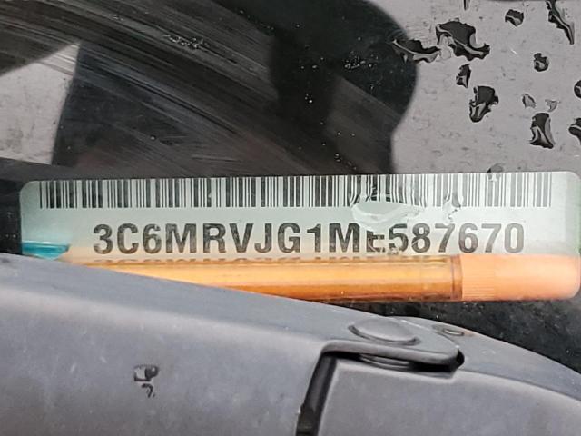 3C6MRVJG1ME587670 - 2021 RAM PROMASTER 3500 HIGH მწვანე ფოტო 13