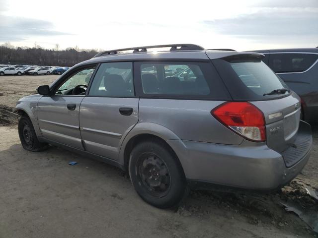 4S4BP60C087315624 - 2008 SUBARU OUTBACK GRAY photo 2