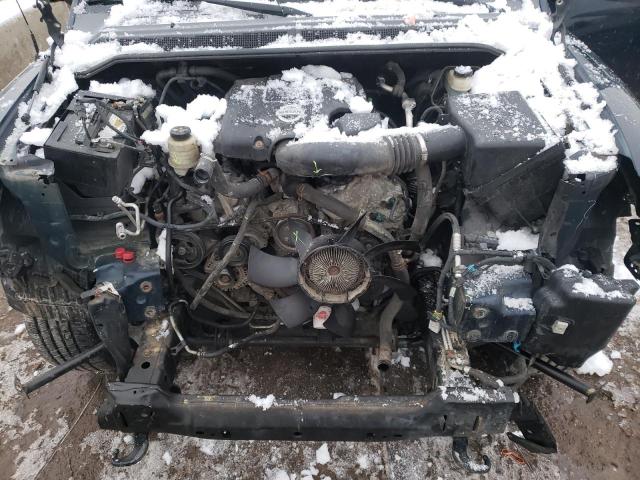 1N6BA07B37N210695 - 2007 NISSAN TITAN XE BLUE photo 11