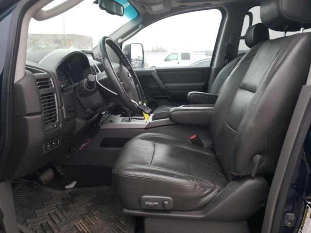 1N6BA07B37N210695 - 2007 NISSAN TITAN XE BLUE photo 7