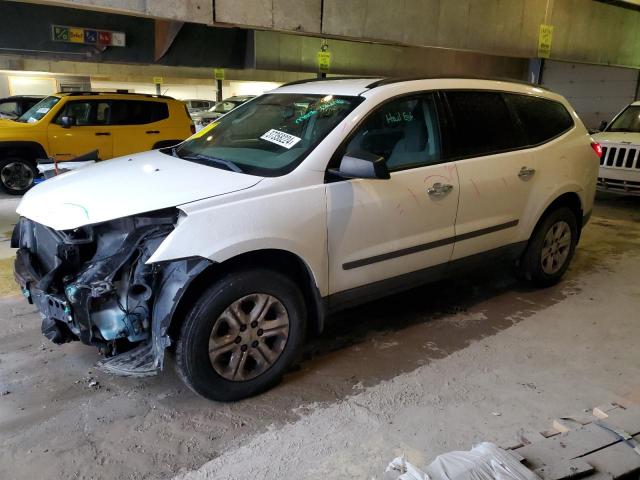 1GNKVEED9BJ277429 - 2011 CHEVROLET TRAVERSE LS WHITE photo 1