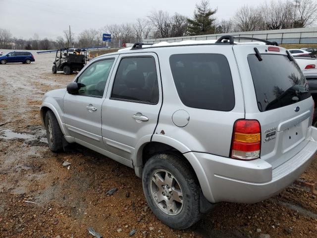 1FMCU94194KA43122 - 2004 FORD ESCAPE LIMITED SILVER photo 2