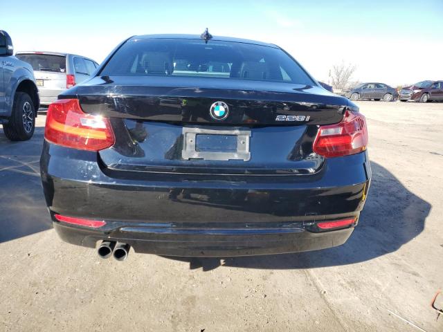 WBA1F9C54GV545823 - 2016 BMW 228 I SULEV BLACK photo 6