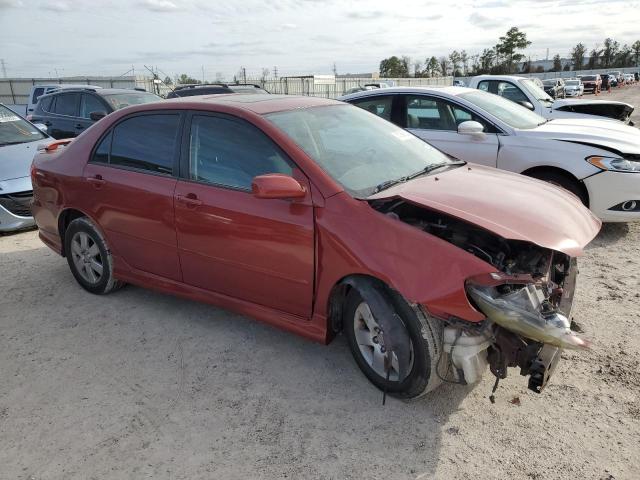 1NXBR32E17Z839047 - 2007 TOYOTA COROLLA CE RED photo 4