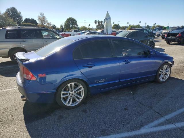 2HGFA55577H703319 - 2007 HONDA CIVIC SI BLUE photo 3