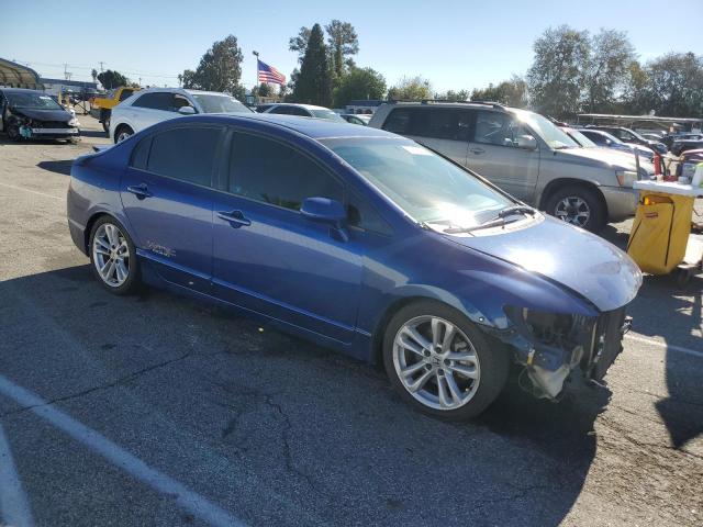 2HGFA55577H703319 - 2007 HONDA CIVIC SI BLUE photo 4