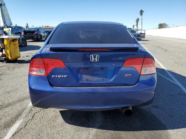 2HGFA55577H703319 - 2007 HONDA CIVIC SI BLUE photo 6