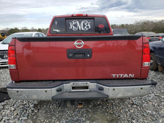 1N6BA0ED1DN310701 - 2013 NISSAN TITAN S BURGUNDY photo 6