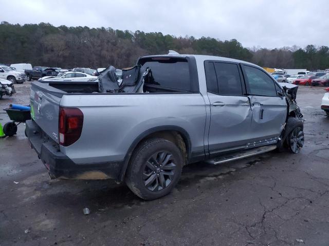 5FPYK3F15PB039023 - 2023 HONDA RIDGELINE SPORT GRAY photo 3