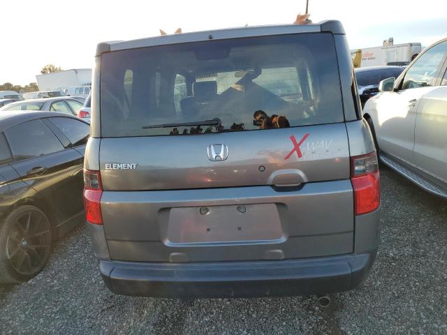 5J6YH18778L004926 - 2008 HONDA ELEMENT EX CHARCOAL photo 6