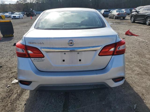 3N1AB7AP9GY242999 - 2016 NISSAN SENTRA S SILVER photo 6