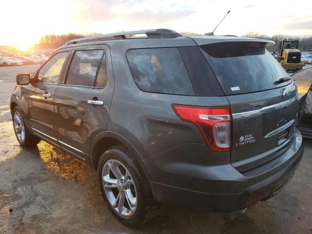 1FM5K7F89FGB97378 - 2015 FORD EXPLORER LIMITED GRAY photo 2