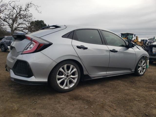 SHHFK7H94JU414707 - 2018 HONDA CIVIC SPORT TOURING SILVER photo 3