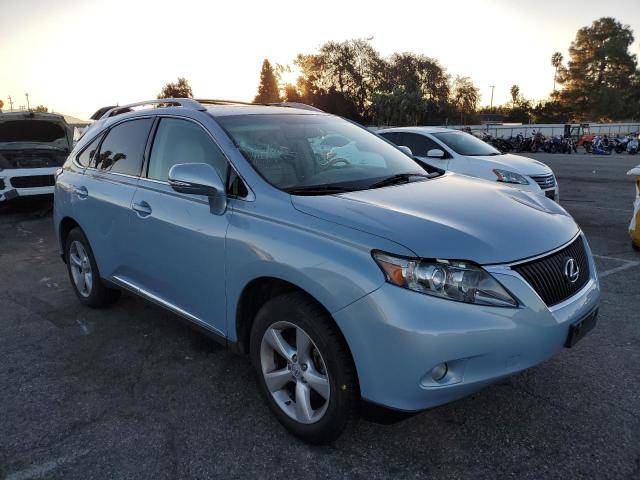 2T2ZK1BA1AC014960 - 2010 LEXUS RX 350 BLUE photo 4