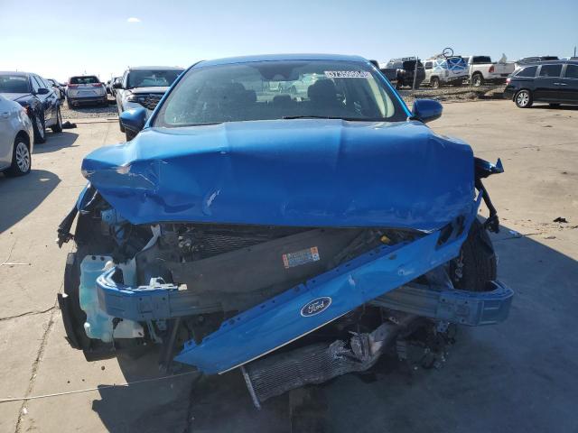 3FA6P0HD0LR255657 - 2020 FORD FUSION SE BLUE photo 5