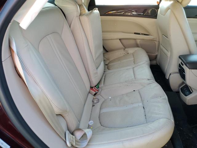 3LN6L5E98HR648053 - 2017 LINCOLN MKZ RESERVE ბურგუნდია ფოტო 10