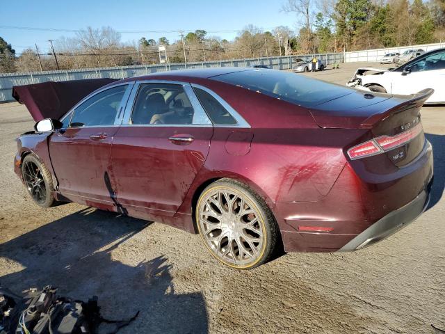 3LN6L5E98HR648053 - 2017 LINCOLN MKZ RESERVE ბურგუნდია ფოტო 2