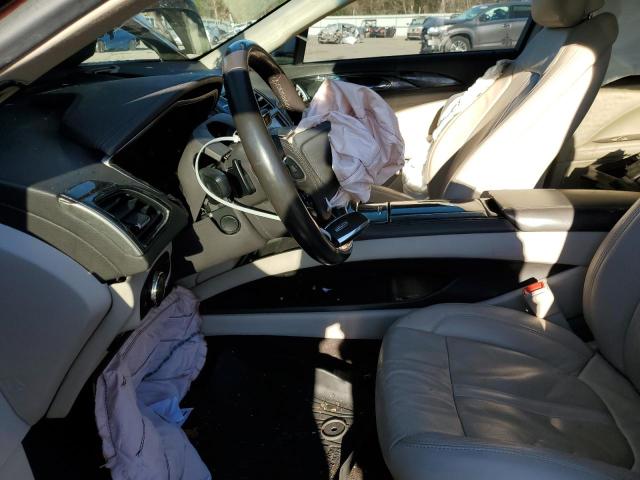 3LN6L5E98HR648053 - 2017 LINCOLN MKZ RESERVE ბურგუნდია ფოტო 7