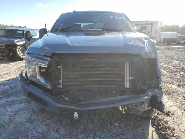 1FTEW1CP0KKF21603 - 2019 FORD F150 SUPERCREW GRAY photo 5