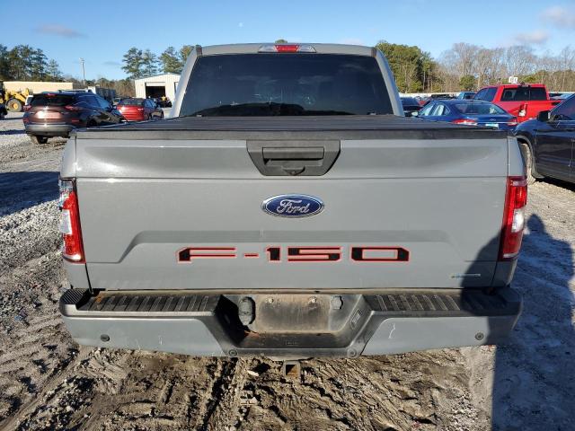 1FTEW1CP0KKF21603 - 2019 FORD F150 SUPERCREW GRAY photo 6