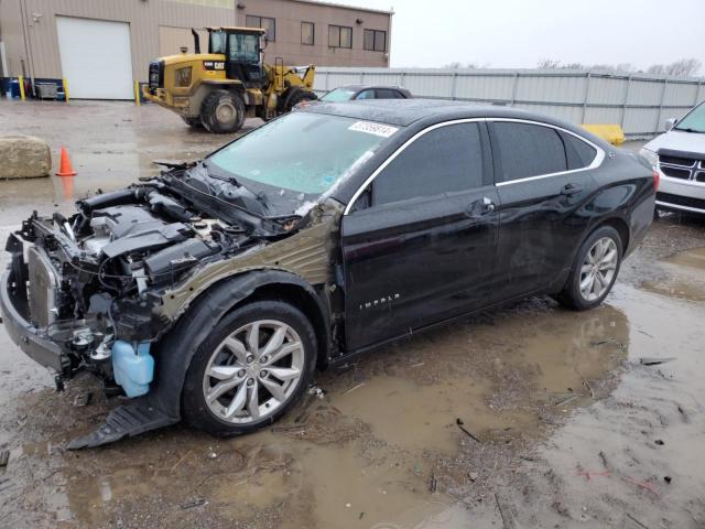 2G1105SA3H9170225 - 2017 CHEVROLET IMPALA LT BLACK photo 1