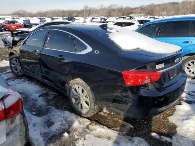 2G1105SA3H9170225 - 2017 CHEVROLET IMPALA LT BLACK photo 2