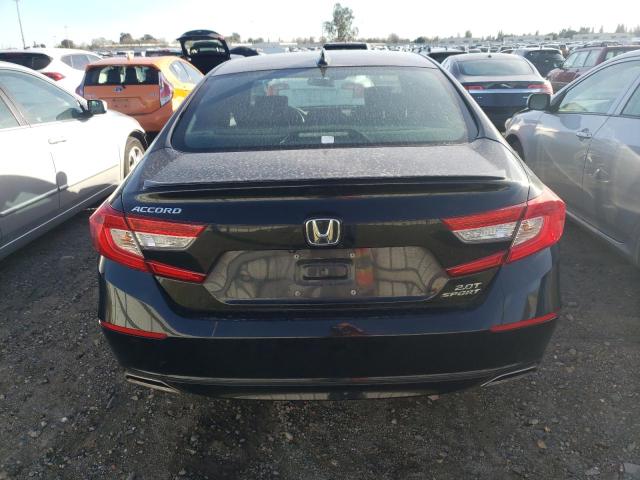 1HGCV2F36KA010462 - 2019 HONDA ACCORD SPORT BLACK photo 6