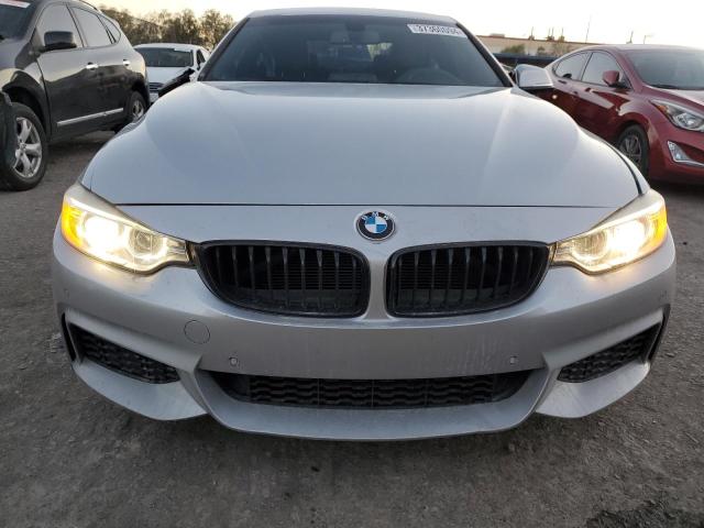 WBA3N3C55FK232871 - 2015 BMW 428 I SILVER photo 5